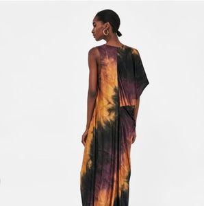 Zara tie-dye dress
